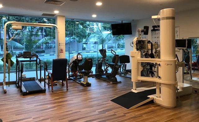 United Rehabilitation and Physiotherapy Centre — robotic gait rehabilitation with the Lokomat